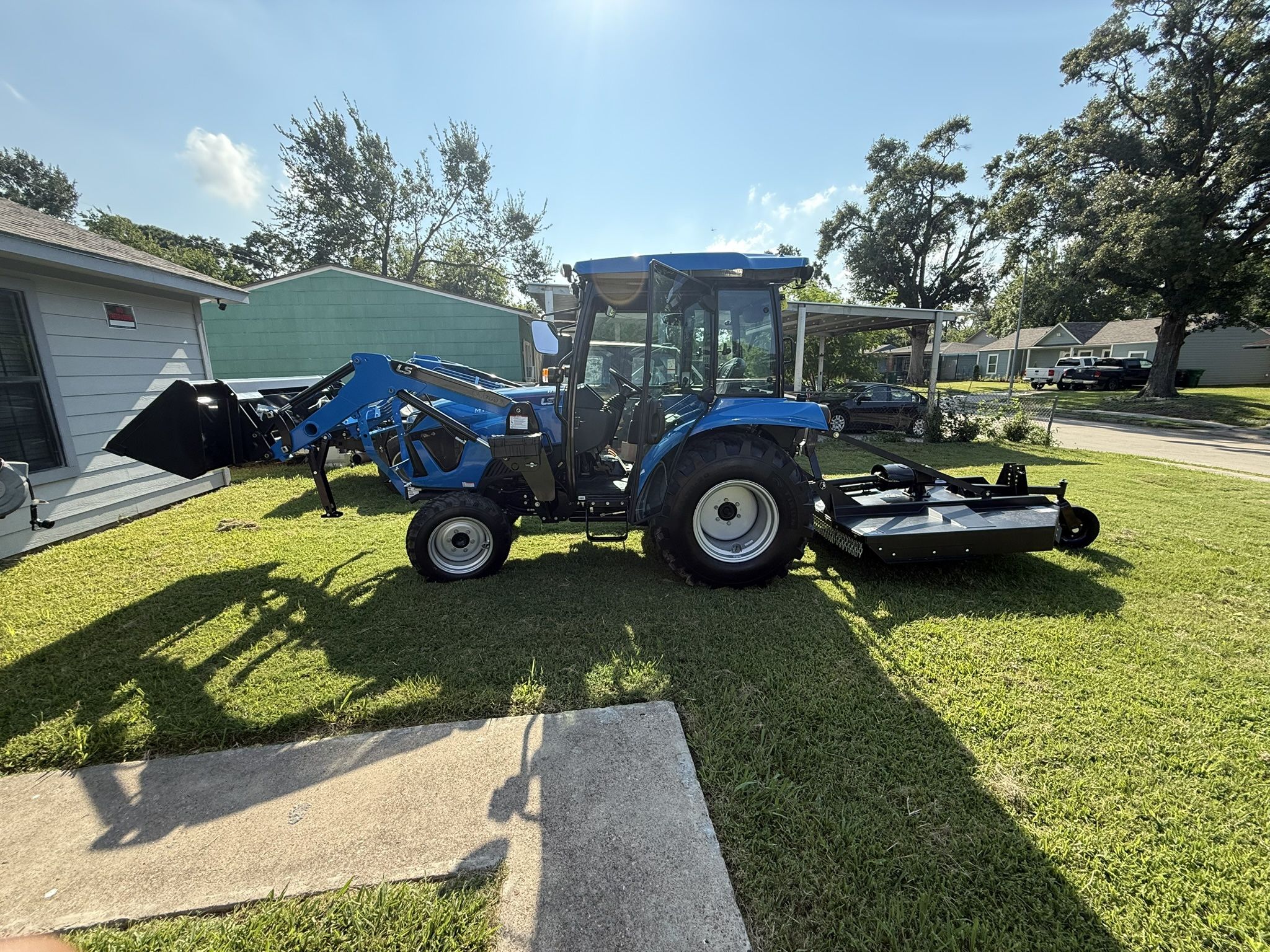 Tractor Work Bush Hogging