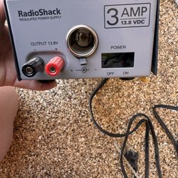Radio Shack Regulated Power Supply 3 Amp