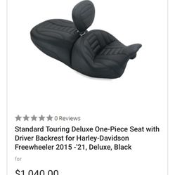 Harley- Trike Mustang Seat 