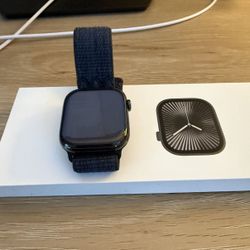 Apple Watch 10 Titanium slate With Box Charger 46mm