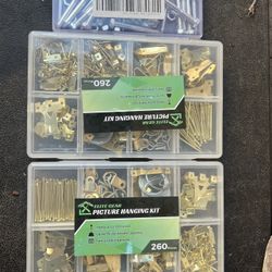 Picture hanging kit pack of 2