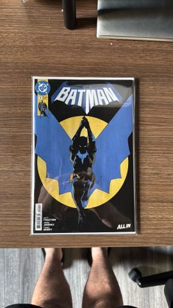 Batman 1 first print cover A Jimenez