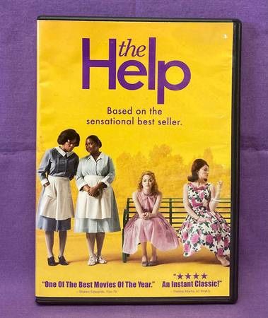 DVD The Help 2011 movie Emma Stone Viola Davis Octavia Spencer