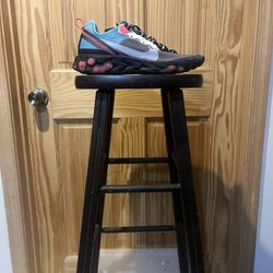 Nike React Element Blue Chill Solar Red Size 11.5