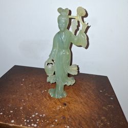 Jade Carved Guajin Figure