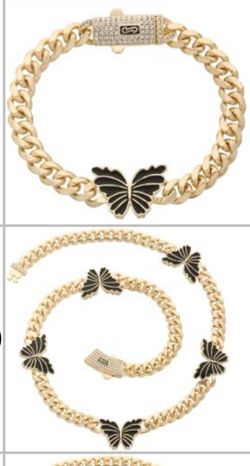 Hermosos set de clovers oro laminado 14 k