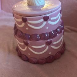 Porcelain Cookie Jar