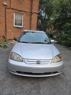 Honda Civic Silver Sedan 2003