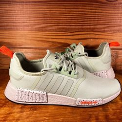 Adidas NMD R1 Men's Size 14 Casual Running Shoe Green Gray Sneaker