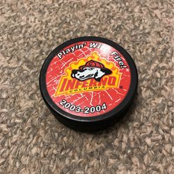 Inferno Hockey Puck