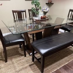 Glass Dining Table For Sale 