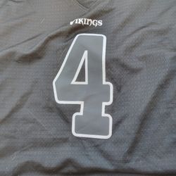 Rare Black Brett Favre Vikings Jersey 