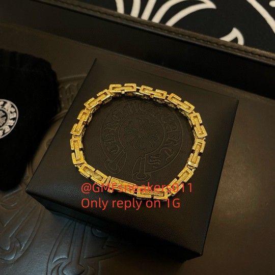 C.hrome H.earts bracelet