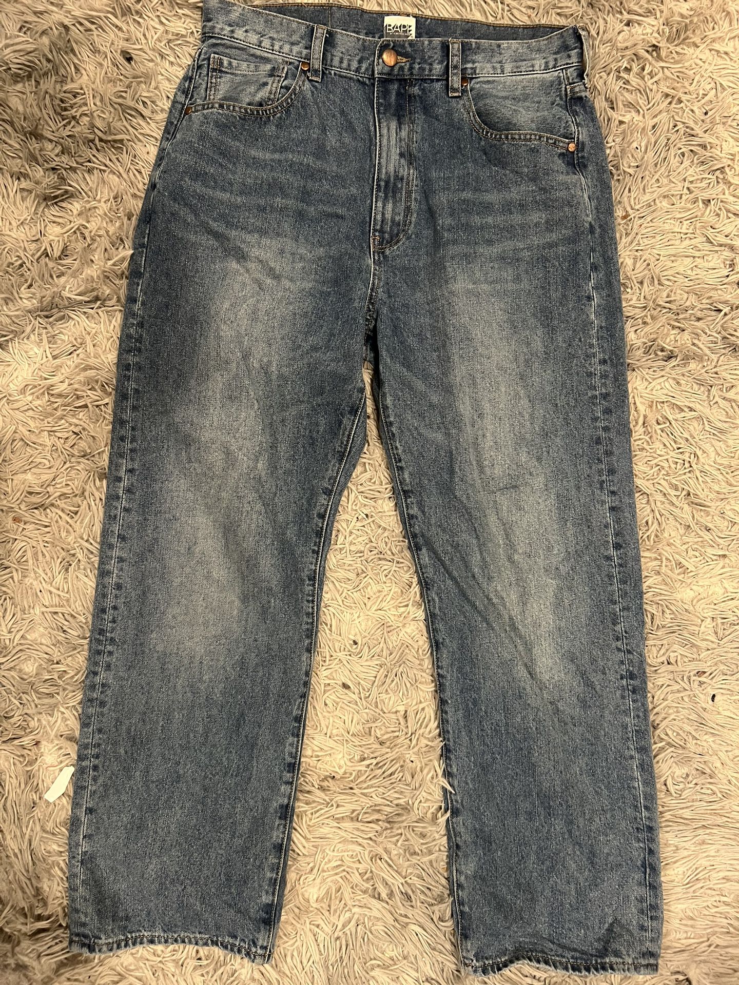 bape jeans size M