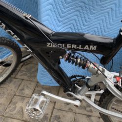 MACH 2 ZIEGLER-LAM FULL SUSPENSION BIKE