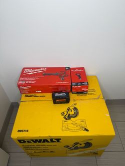 Tool Bundle Milwaukee, Dewalt