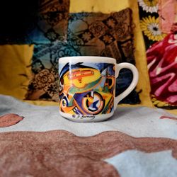 Vintage Chaleur "Delaunay" Espresso Cup by D. Burrows
