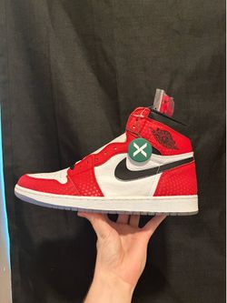 Jordan 1 Retro High ‘Spider-Man Origin Story’ Size 14M