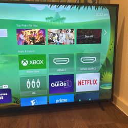 55” TCL Roku tv 
