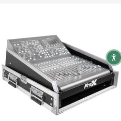 Pro X Mixer Case with 2 space Rack Underneath 