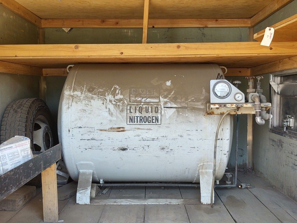 Storage Tank Was Used For Nitrogen