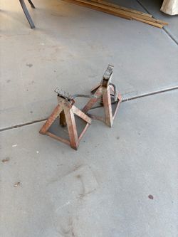 Steel Jack Stands Pair