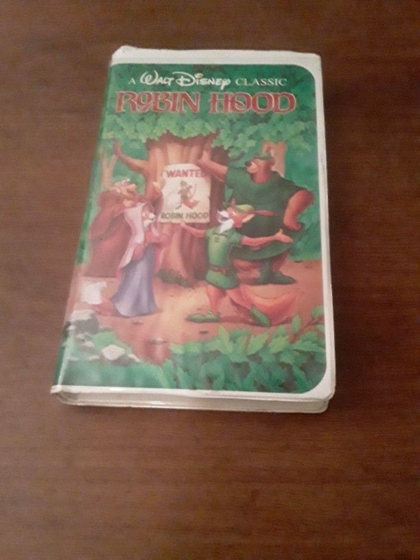 Robin Hood VHS Black Diamond edition $1500