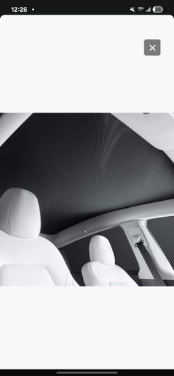 Model Y - Sun Shade Roof Tesla Brand