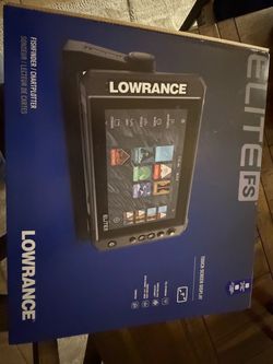 9in Lowrance Elite FS - Fish Finder, Chartplotter w/C-Map Charts