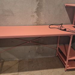 Pink Desk 