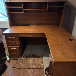 Oak Desk 