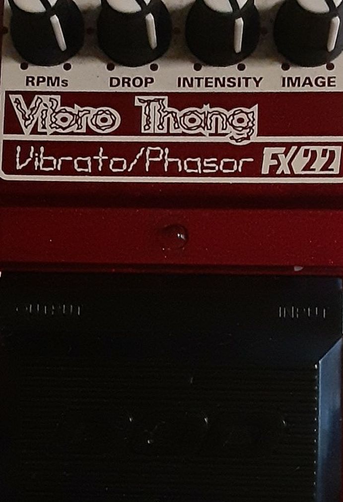 Digitech VibroThang RARE Vintage Guitar Phase Pedal