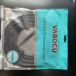 Vabogu Cat 8 Ethernet Cable 10 Ft High Speed Internet Heavy Duty Indoor  Outdoor
