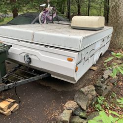 Fixer Upper Pop Up Camper As Is Jayco Summit Eagle Trailer 