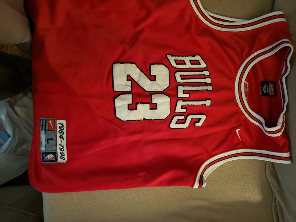 Youth LG Michael Jordan stitched jersey