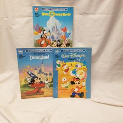Vintage Disney Coloring Books By GOLDEN