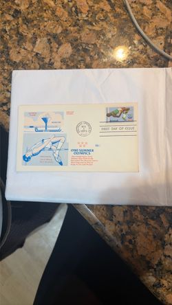 1980 Summer Olympics First Day Cover