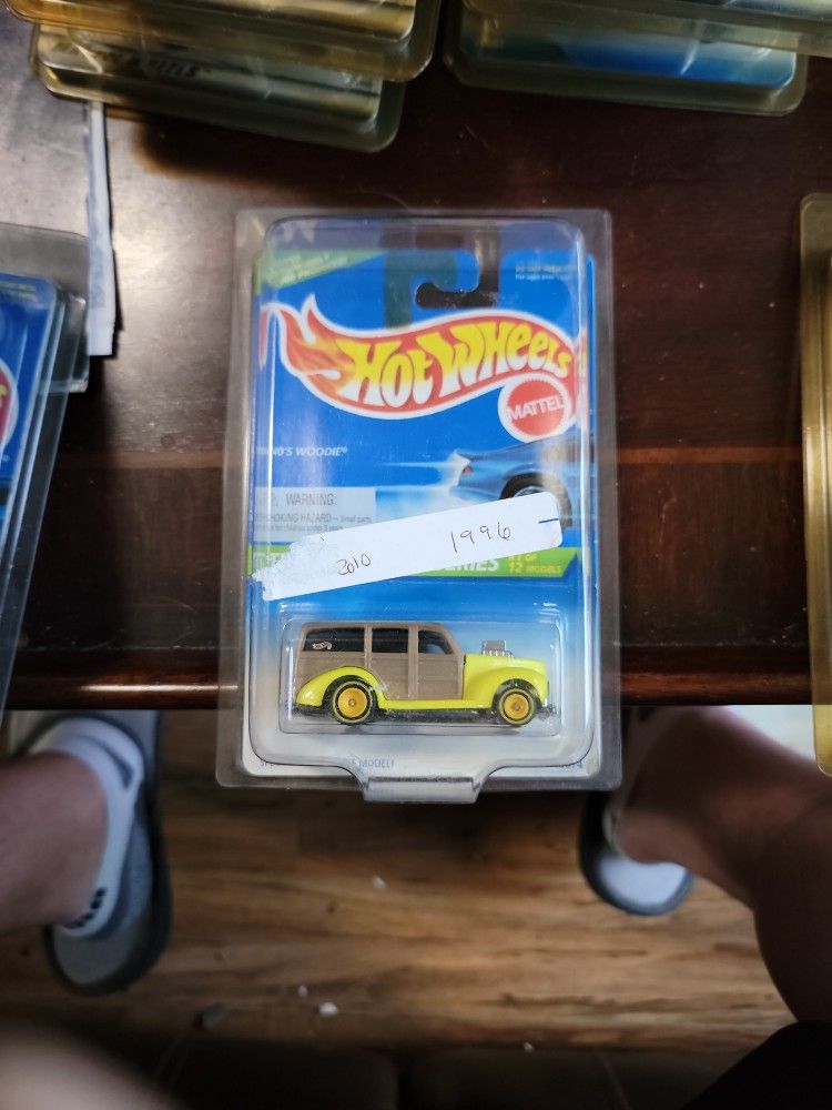 1996 Treasure Hunt 40's Woodie Hot Wheels