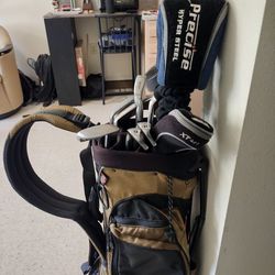 Full Set Precise Golf Clubs With Ping Bag 