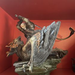 The Witcher 3 Geralt vs Griffin Collector's Edition Statue