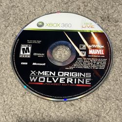 X-Men Origins: Wolverine Uncaged Edition Xbox 360 - Disc Only Tested