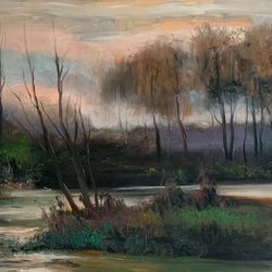 Painting. Canvas. Oil. 24/36 inch. $400