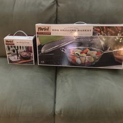 Parini BBQ Grilling Basket and Marinator