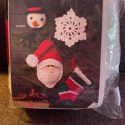 Annie’s Hook & Needle Kit Club, Chrismas Ornaments , Yarn