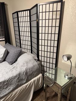 4-Panel Shoji Screen Room Divider