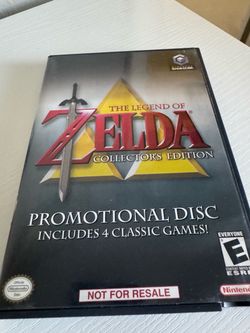 Legend of Zelda: Promotional Disc for Nintendo GameCube