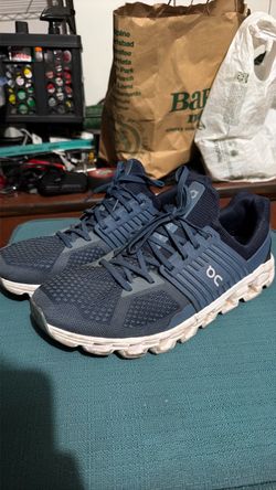 Blue ON tennis shoes