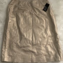 New Leather Skirt-size 10