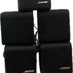 Bose Acoustimass 7/3 Double Pair Cube Speakers/ BOSE Model 100