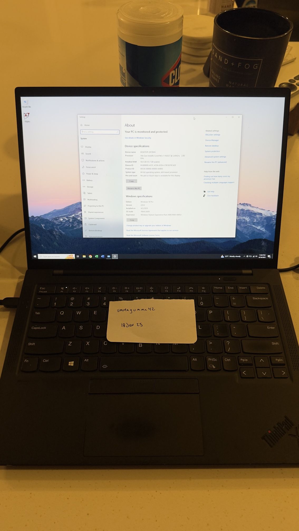 Lenovo Carbon 9th Gen